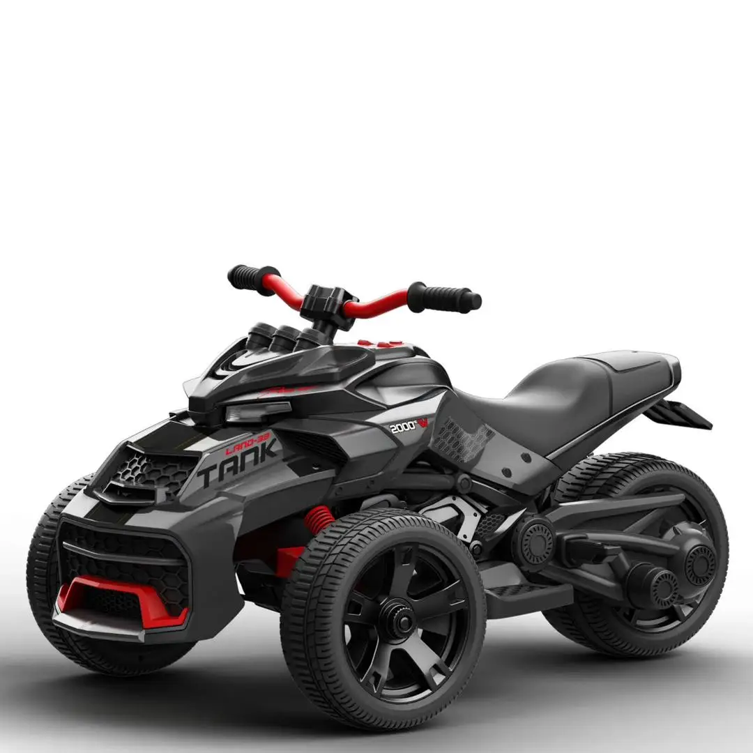 Новейшая 2024 детская игрушка большого объема 12 В 3 колеса RIDEATV игрушечный автомобиль 24 Электрический трехколесный велосипед