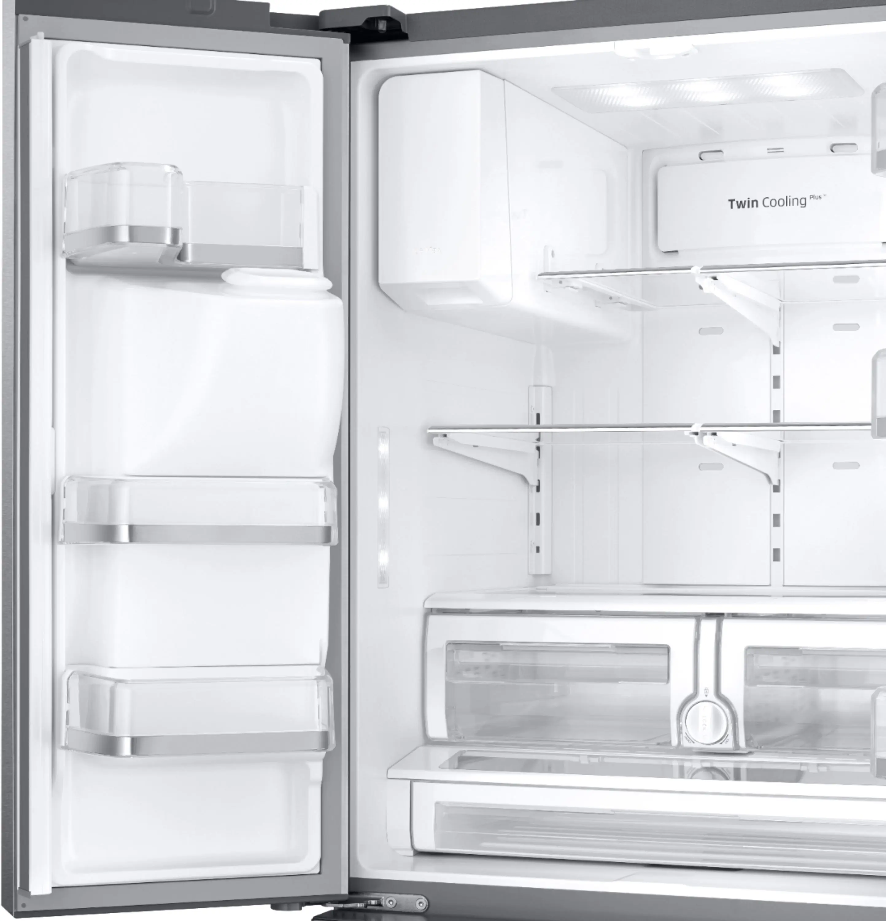 28 куб. М. 4-холодильника двери с 21,5 сенсорный экран семья из нержавеющей стали