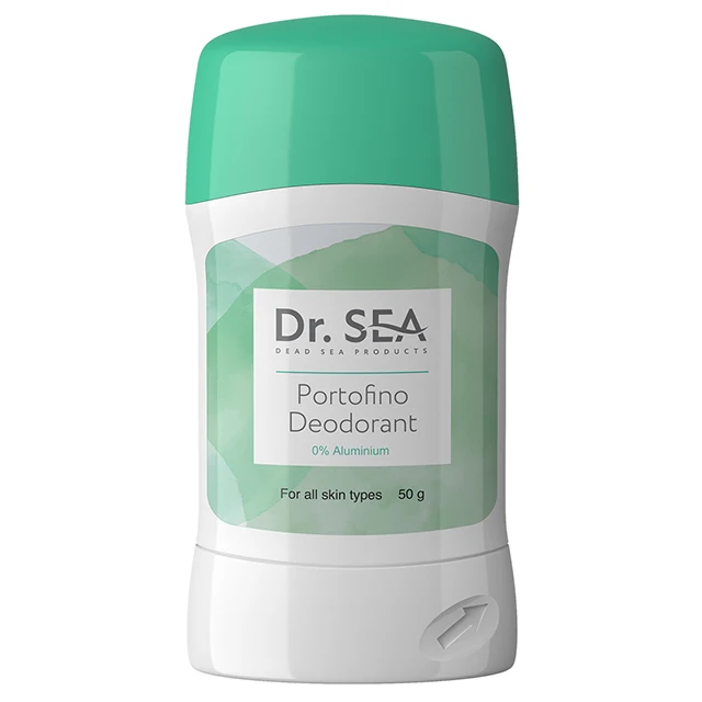 Dr.Sea Cosmetics Refreshing Portofino Deodorant For Armpits With Peppermint Oil Against Sweat Suitable For All Skin Types