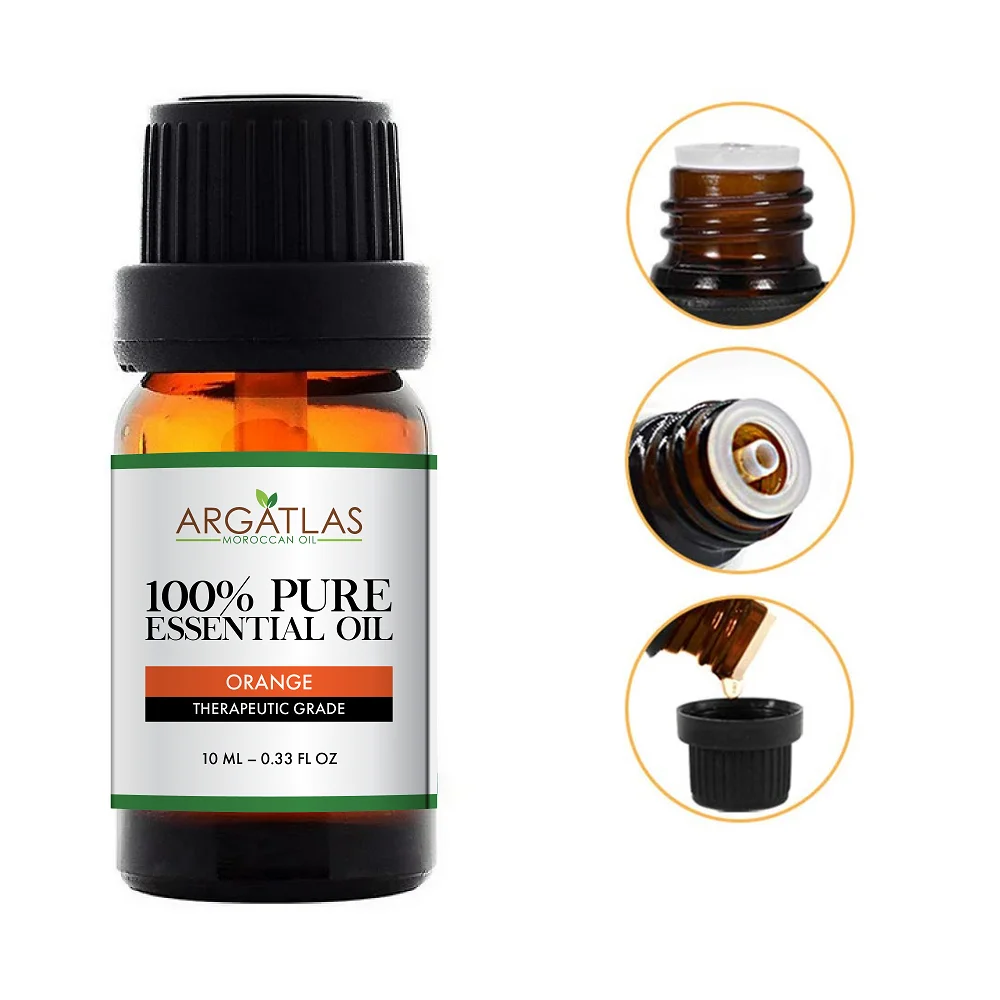 OEM Wholesale Orange Oil 100% Pure Organic Skin Whitening Orange Essential Oil