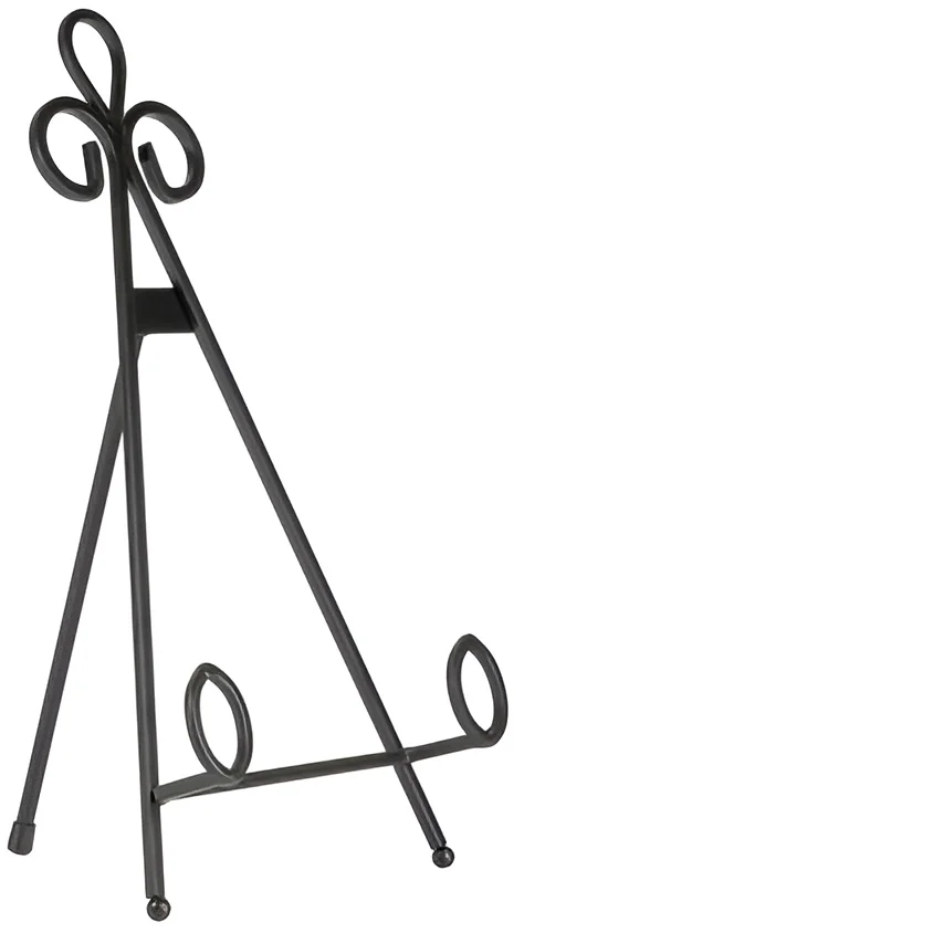 Elegant Easel Painting Picture Holder For Home Decoration Decorative Metal Wrought Iron Easel Stand Adjustable Floor Display