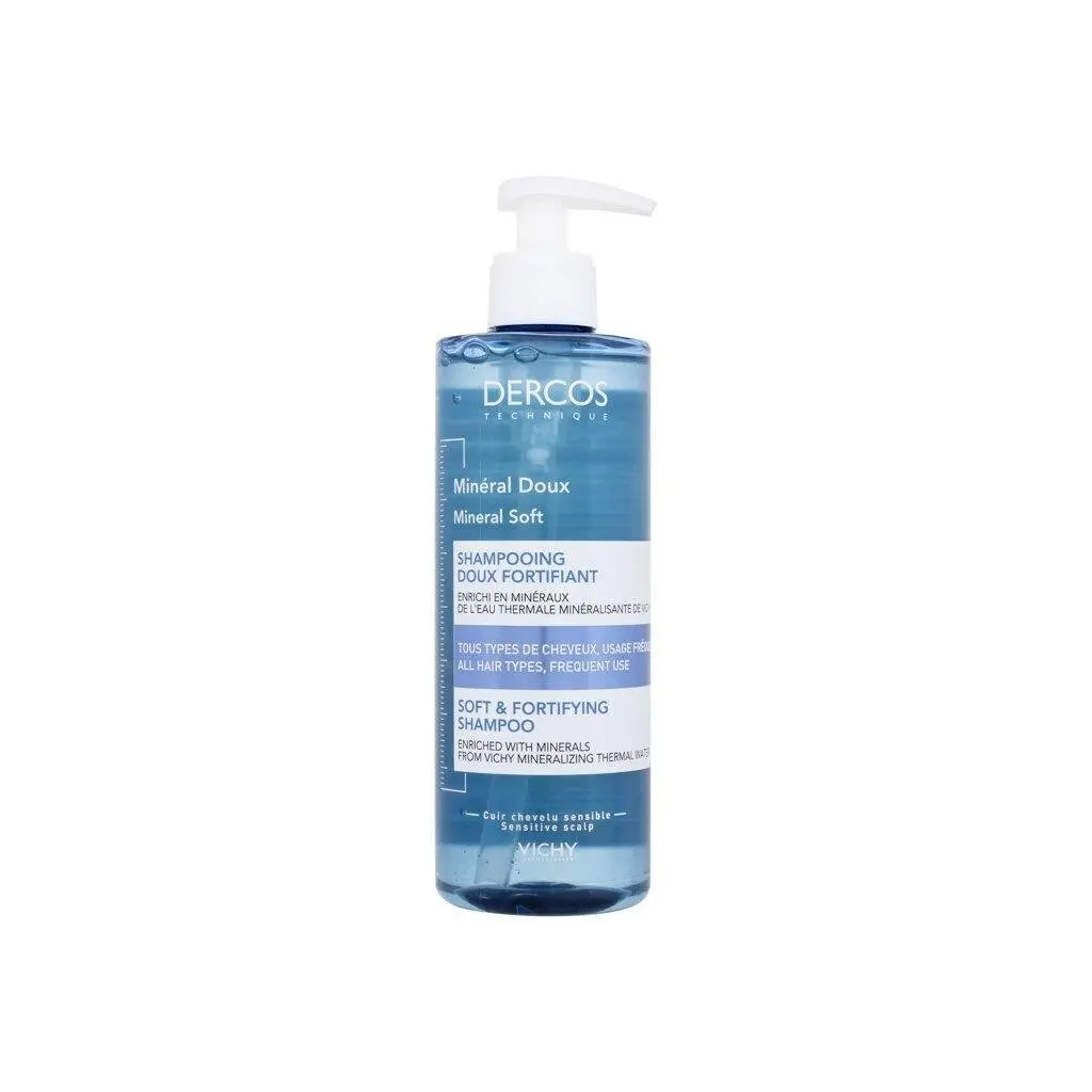 Vichy Dercos минеральный мягкий шампунь 400 мл