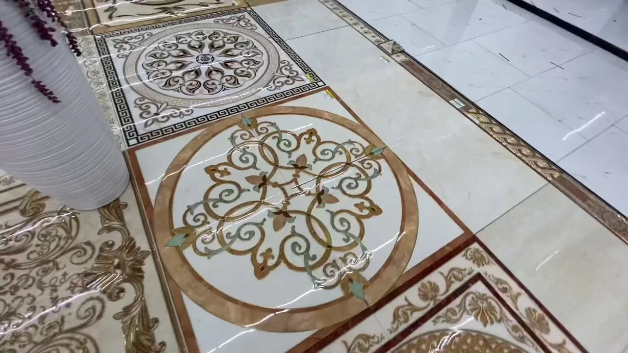 Marble Mosaic Inlay Exclusive Flooring Patterns Home Decorative Exotic Art Work