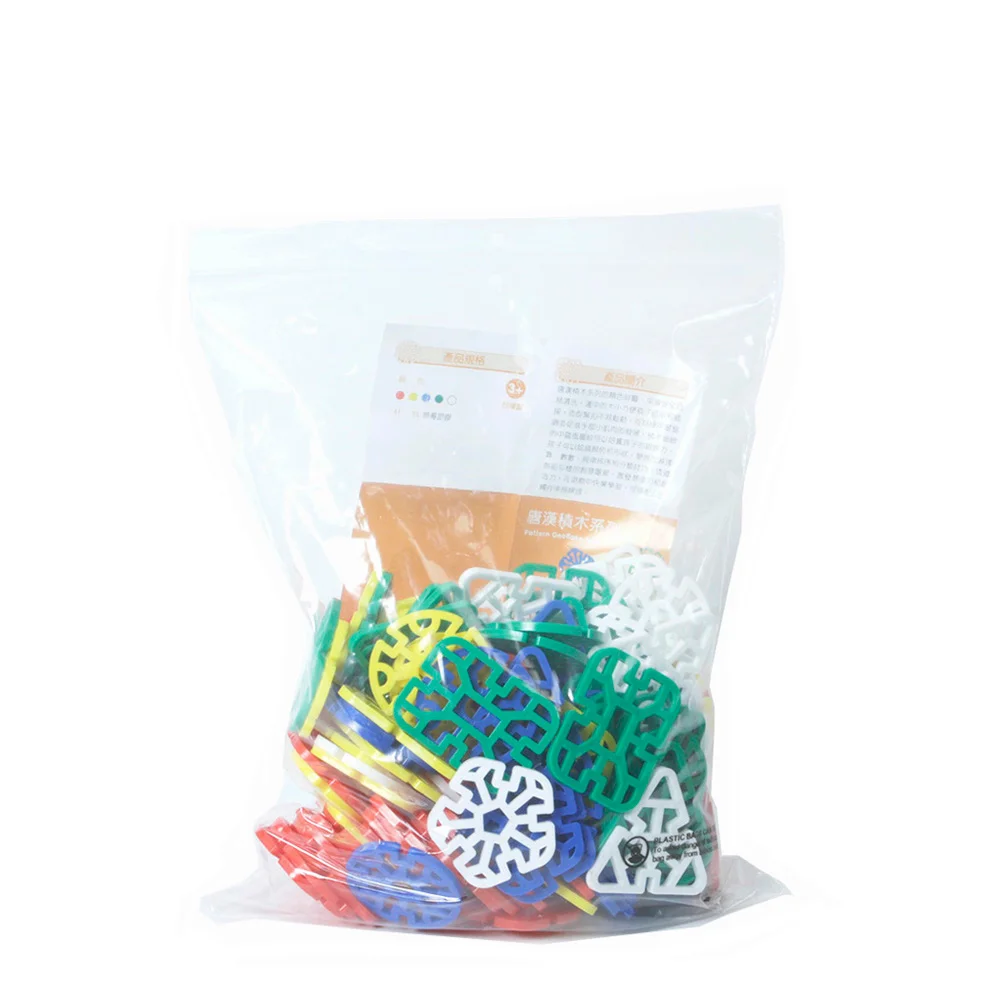 Snowflake Interlocking Plastic Discs for 18 Months and Up