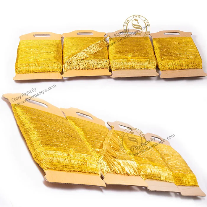 High Quality sale Ceremonial 5 cm 6 cm 2 inches Long Tassel Lace Curtain Bullion Fringe For Decoration