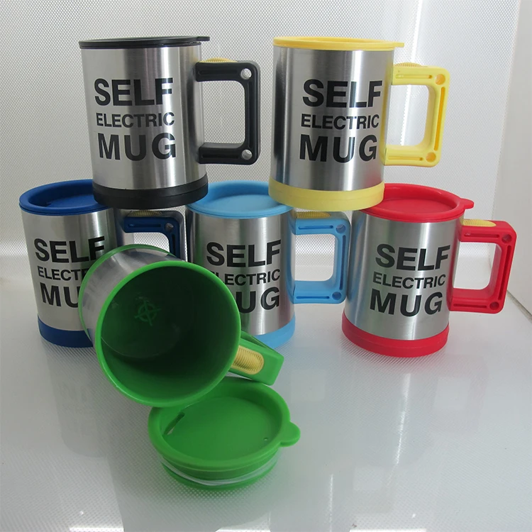 Top Rated Wholesale Supplies Reusable Stirring Milk Coffee Automatic Self Mixing Mug