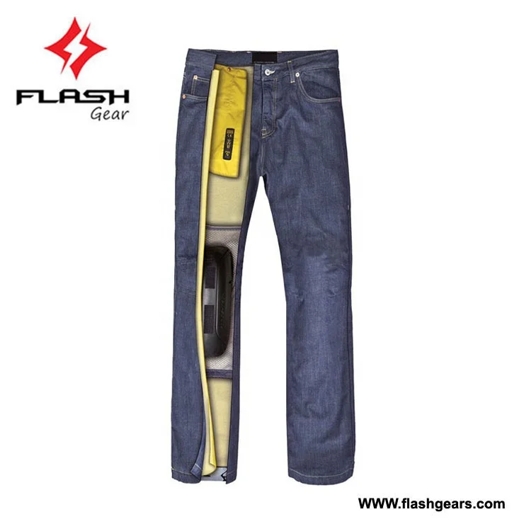 High Quality Custom Made Denim Motorcycle Pants Men Moto Jeans Protective Gear Riding Motocross Pants Touring Motorbike Trousers