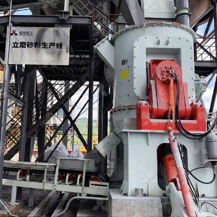 Fine grinding machinery for siliceous materials