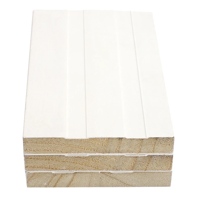 Factory Sales White Primed Finger Joint LVL Wood Flat Door Jamb a Single Lock Mdf Moulding for the Home Decoration