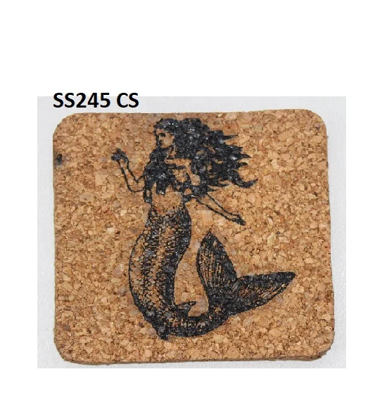 2023 New high quality cork dining table mat with customized shaped and design eco friendly cork mats