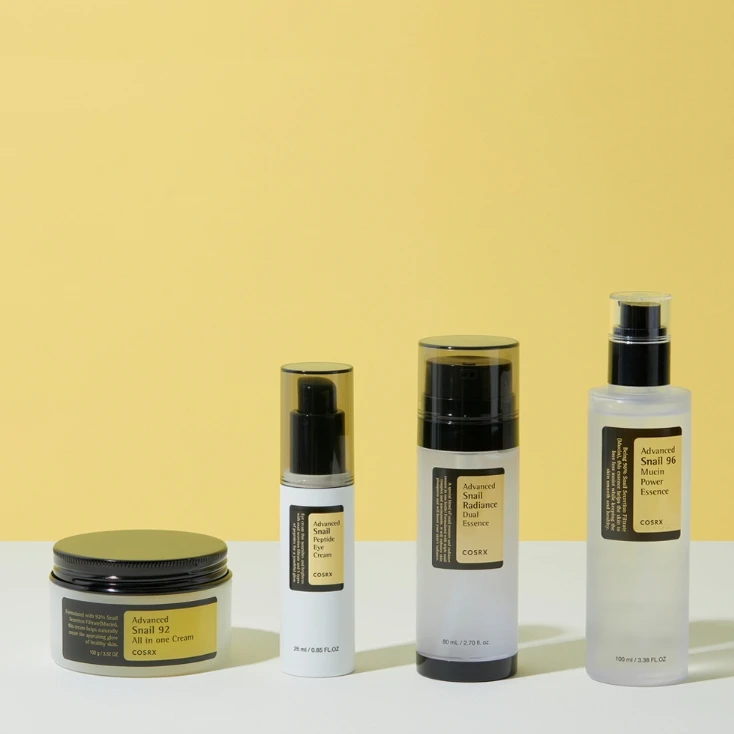 Korea cosmetic wholesale skin care face serum COSRX  Korean Skincare Routine Skin Cycling Niacinamide and Snail Mucin