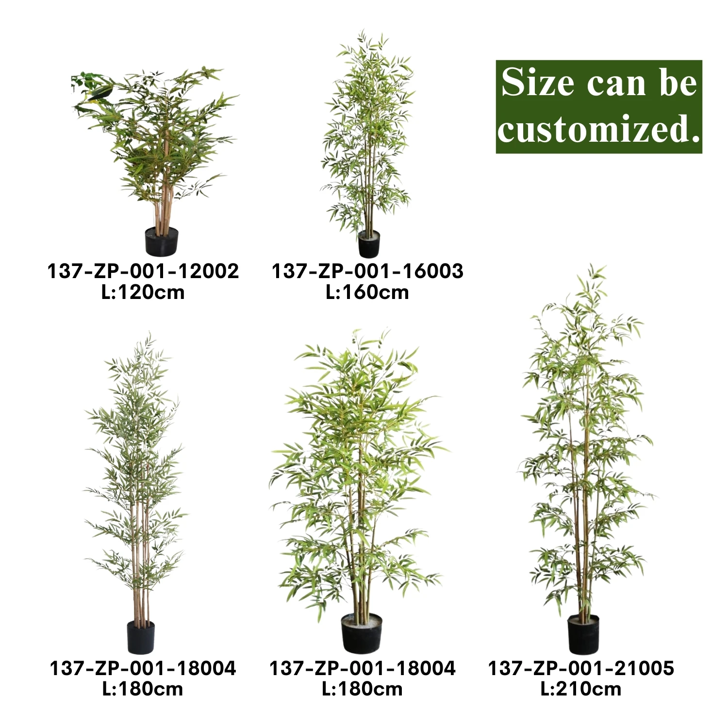 China Factory Artificial Tree Faux Bamboo Plant Decorative Tree with Pot for indoor outdoor Decoration Artificial Bamboo Tree