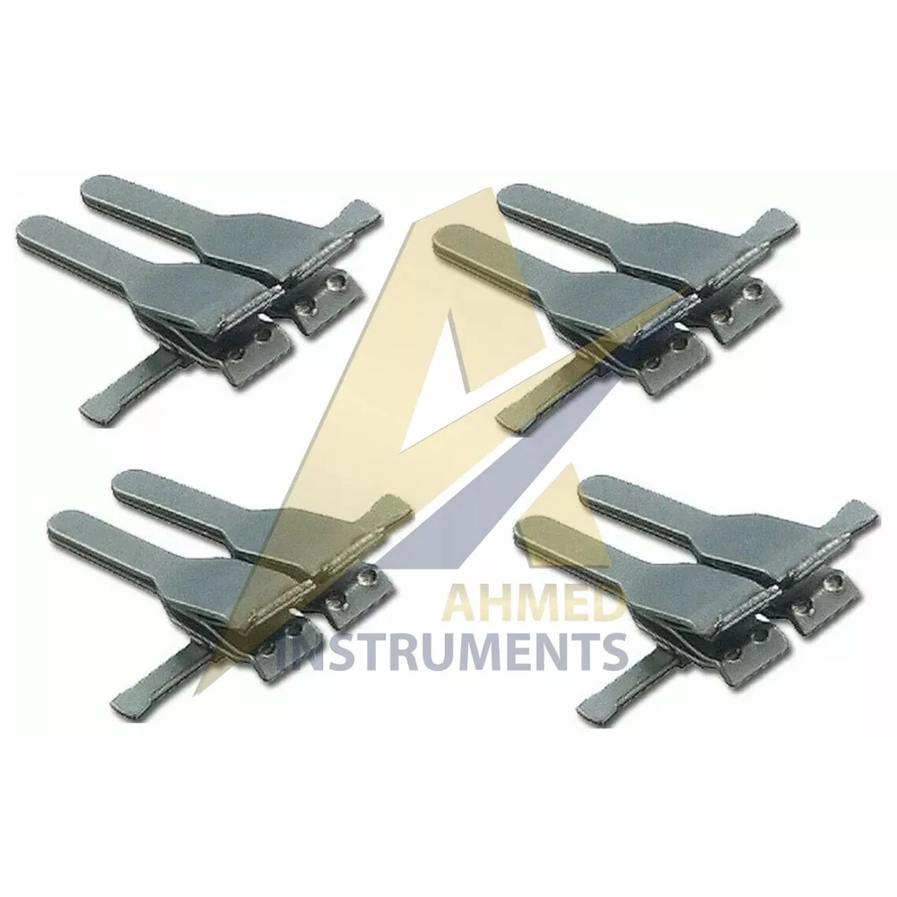 4 Sets Neurosurgery Plastic Surgery Micro Vascular Clamps V 2 Small Size Surgical Instruments By SUAVE SURGICAL INSTRUMENTS