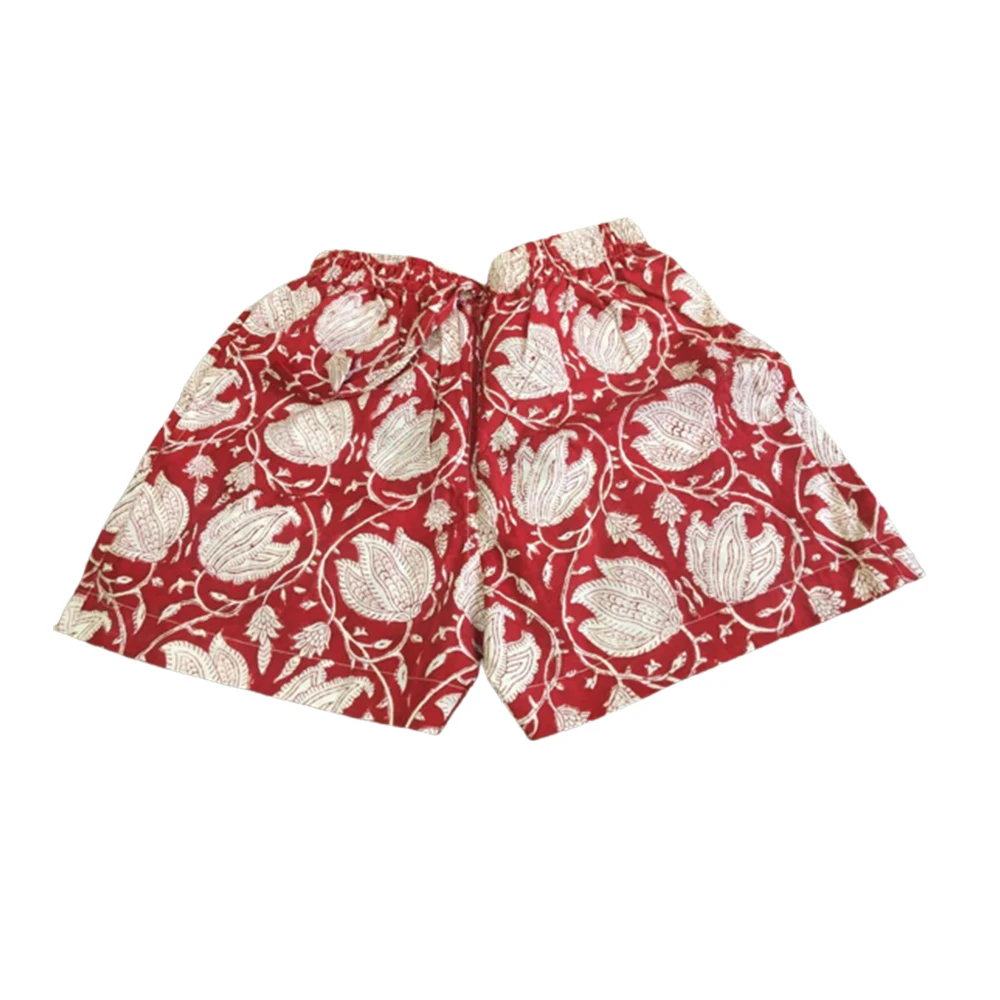 Soft Cotton Printed Ladies Summer Women Shorts With Elastic And String Buy from Indian Clothing Manufacturers
