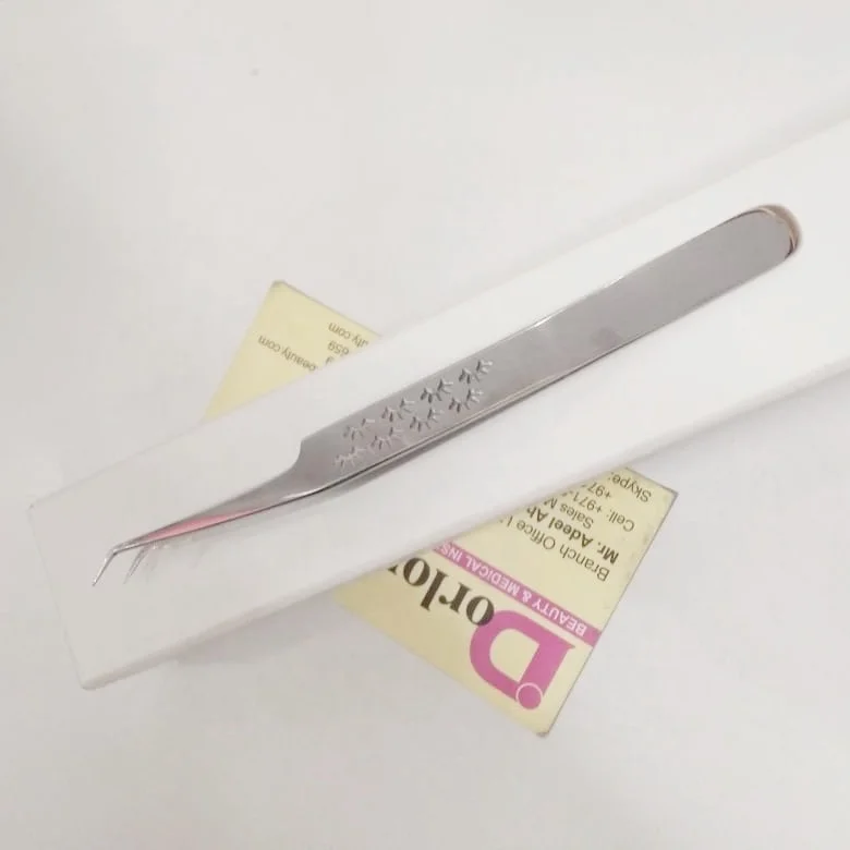 Японский Пинцет для ресниц из нержавеющей стали
