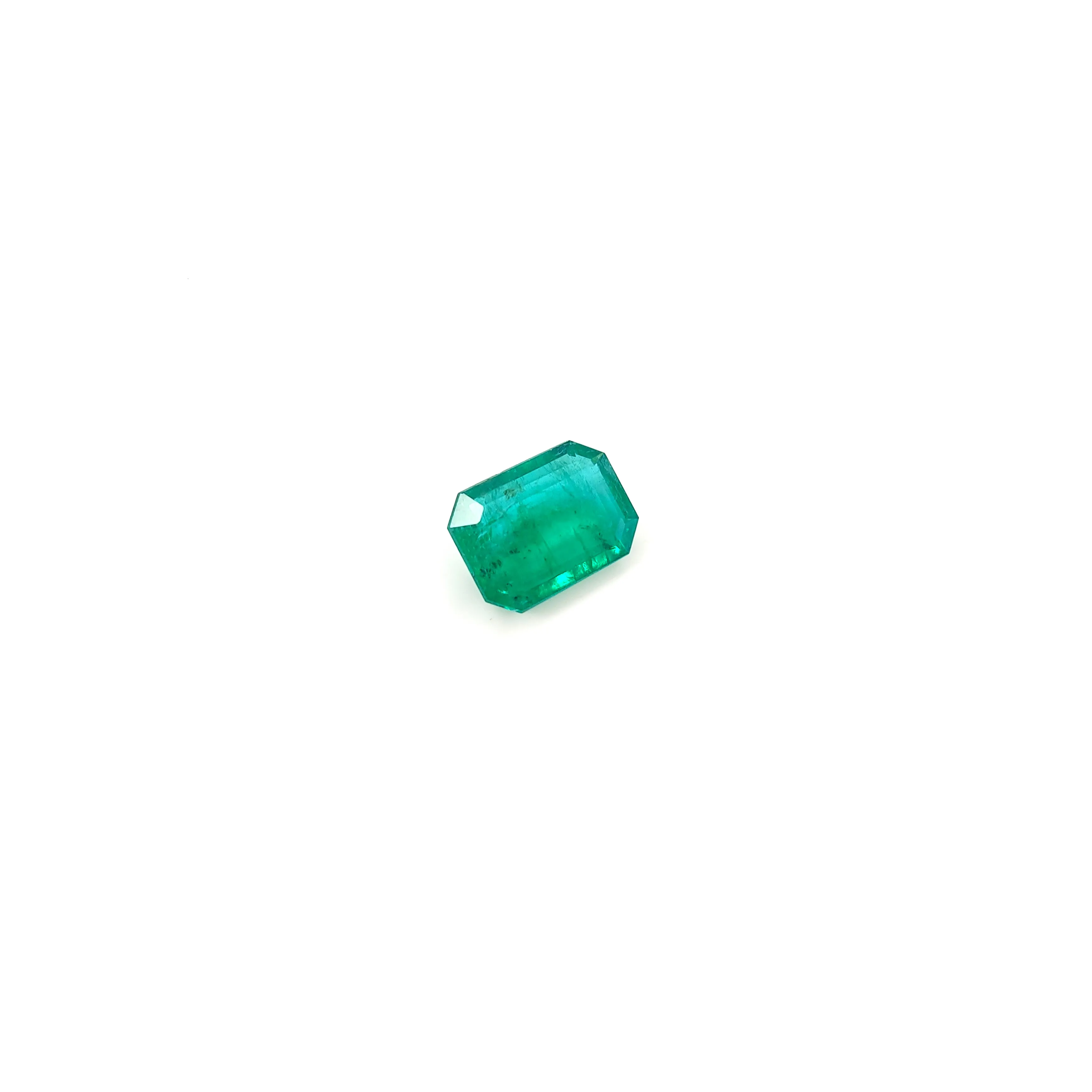 Finest Quality Emerald cut Octagon Cut 3.60 carat Zambian Emerald for Ring at Very Reasonable Price