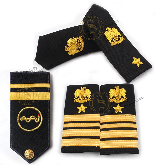 Epaulettes uniform epaulettes armband star BY SUPER BADGES COMPANY
