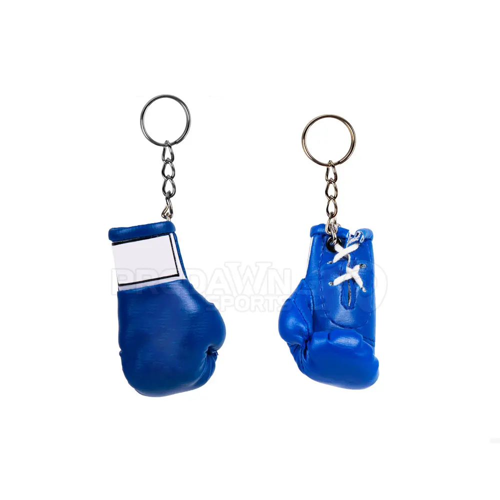 Custom Logo Boxing Gloves Key Ring Pakistan Leather Made Boxing Key Ring Custom Logo Key Ring
