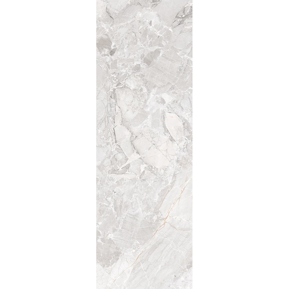 Newest Design 600x1800MM Orchid White High Glossy Floor Tiles To Decor Hotel Interiors