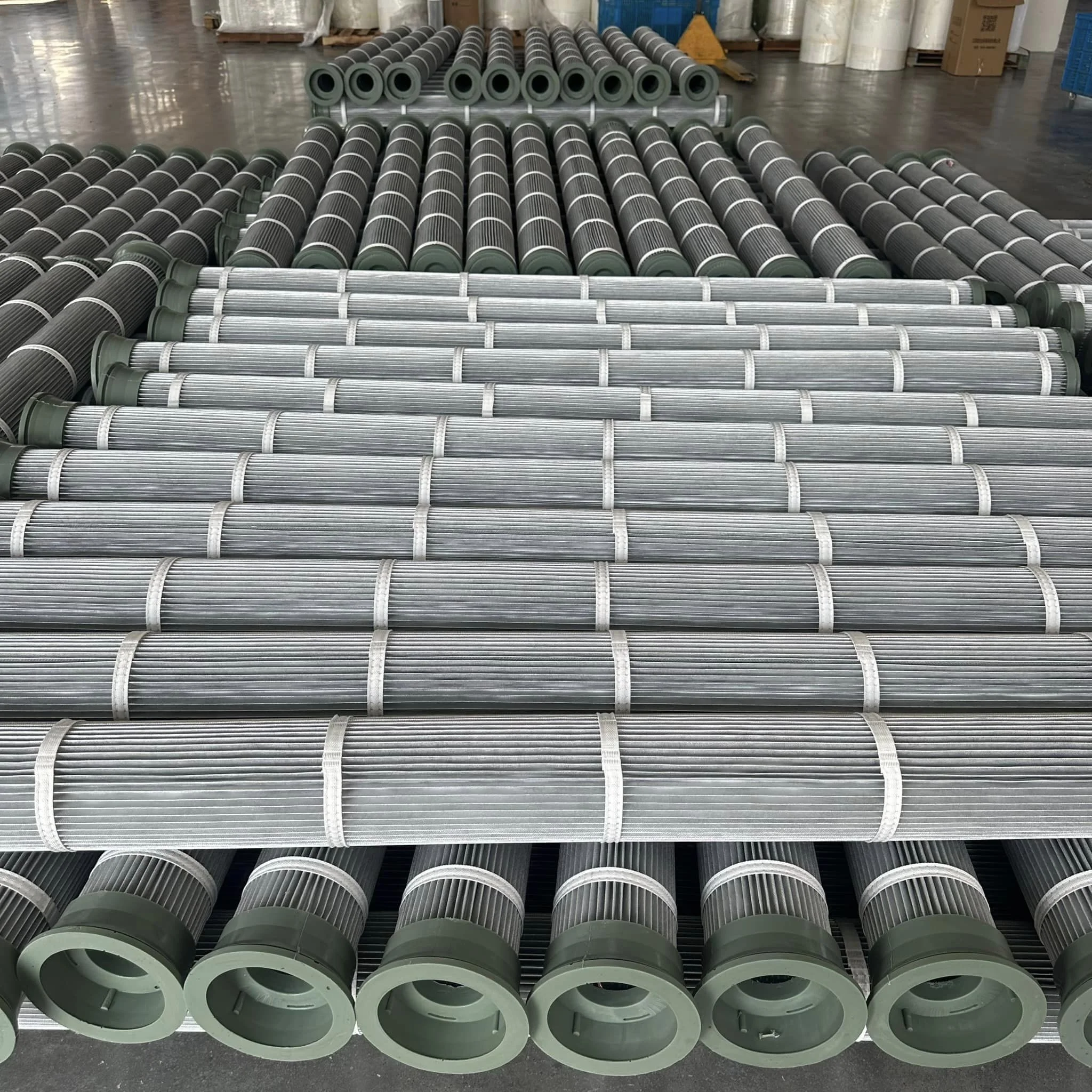 Pleated Cement Silo Fine Powder Bag Filter