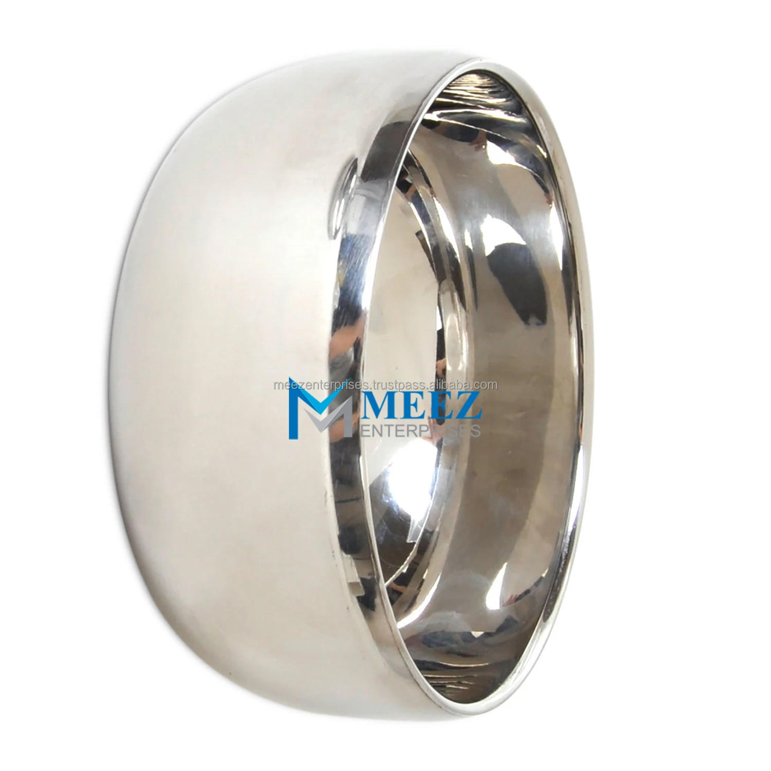 Stainless Steel Shaving Soap Bowl With Lid Hand Assembled For Mens Clean Shave Beauty Instruments