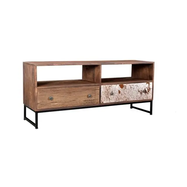 Wholesale Antique Tv Cabinet Table with Storage Rack Wooden Console Home Office Furniture Living Room Cabinets TV Stands Modern