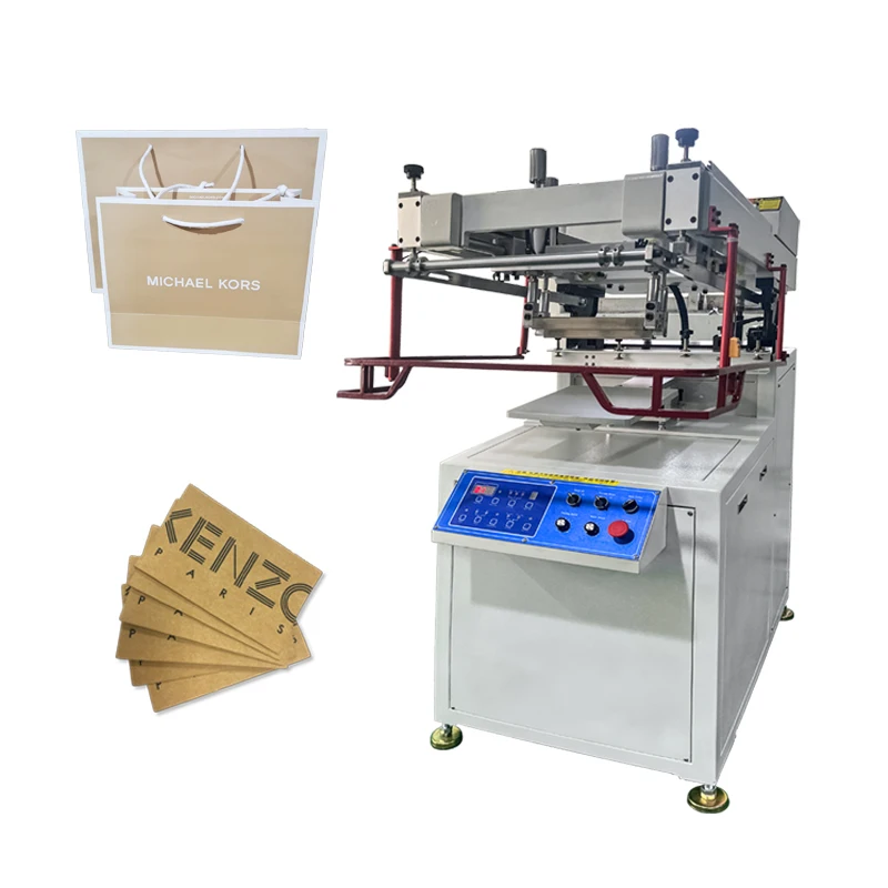 SS3050 flat screen printing machine for flat surface product  bag printing