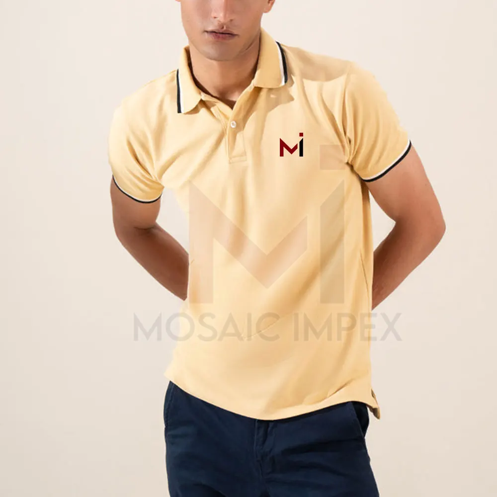 Wholesale Manufacturer Competitive Price Men Polo T-Shirt Branded Material Outclass Wear Men Polo T-Shirt For Online Sale