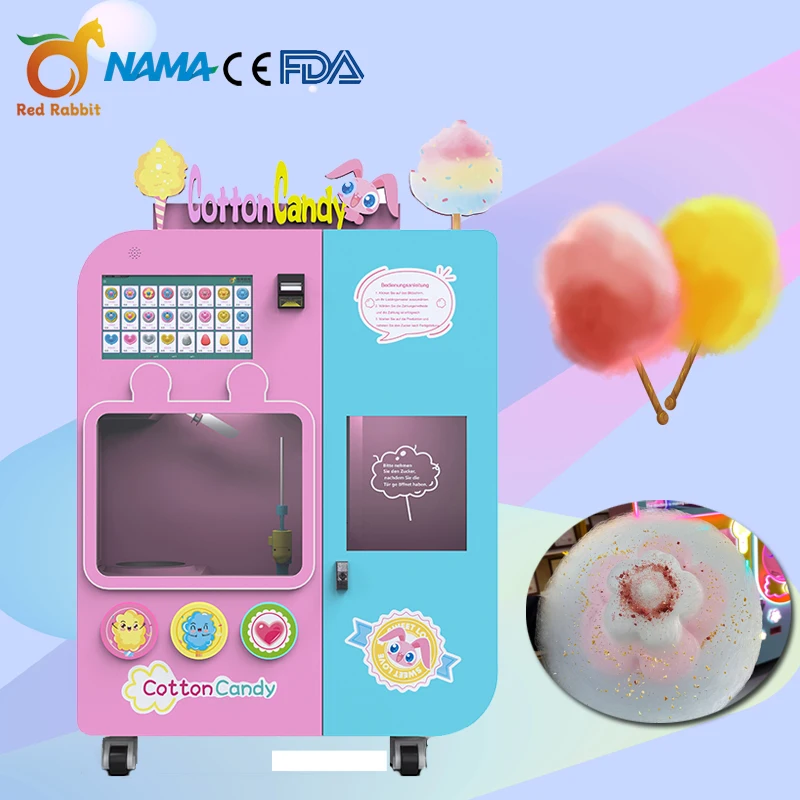 Red Rabbit High Profit Commercial Full Automatic Cotton Candy Maker