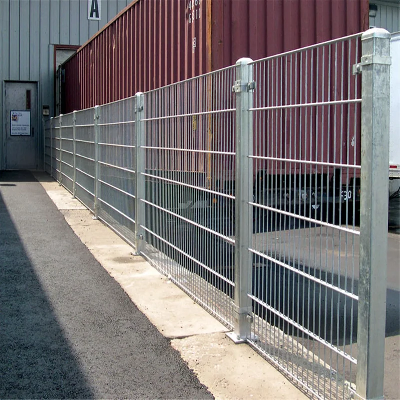 Cheap Galvanized Painted 868 / 656 PVC Coated Double Rod Mat Wire Welded Wire Mesh Fencing