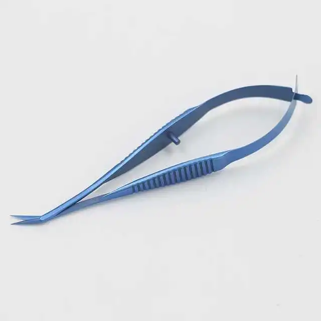 CE ISO 13485 Certified Top Selling High Quality Titanium  Ophthalmic Micro Scissor Eye Micro Scissor Ophthalmic Instruments