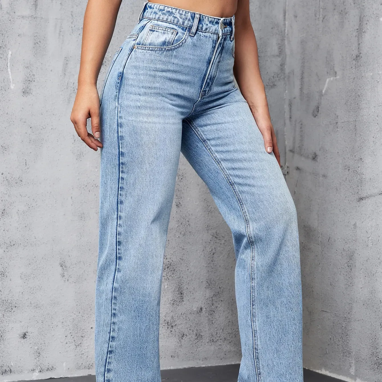 Latest Design High Quality Jean Pants Original Cotton Sustainable Soft Jeans Custom Logo Fitted bottom Baggy Style Jeans Pant