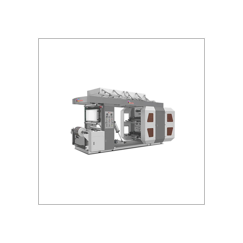 Индийский экспортер 4-цветной флексографической печатной машины рулонная флексографическая печатная машина