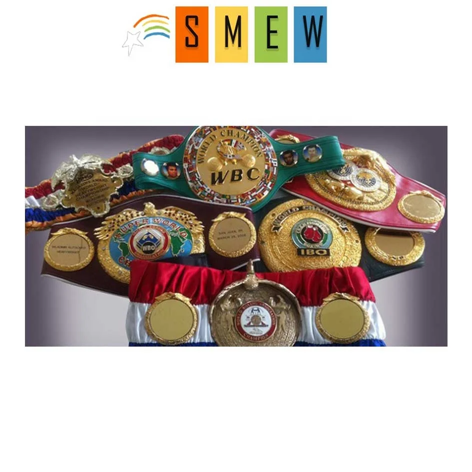WBC MMA Boxing Championship Belts Set