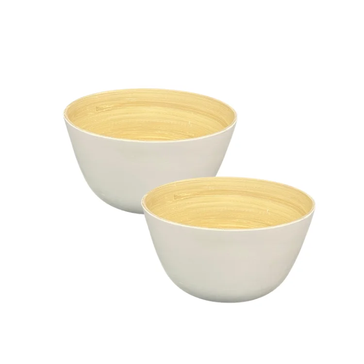 Оптовая продажа одноразовая Круглая Бумажная коробка ручной работы из бамбука хорошего качества изготовленная во Вьетнаме