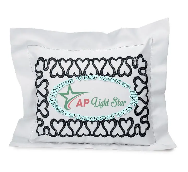 Vietnam Best Collection of Hand-Embroidered Pillows Wholesale from Best Supplier Cotton Fabric Foundation