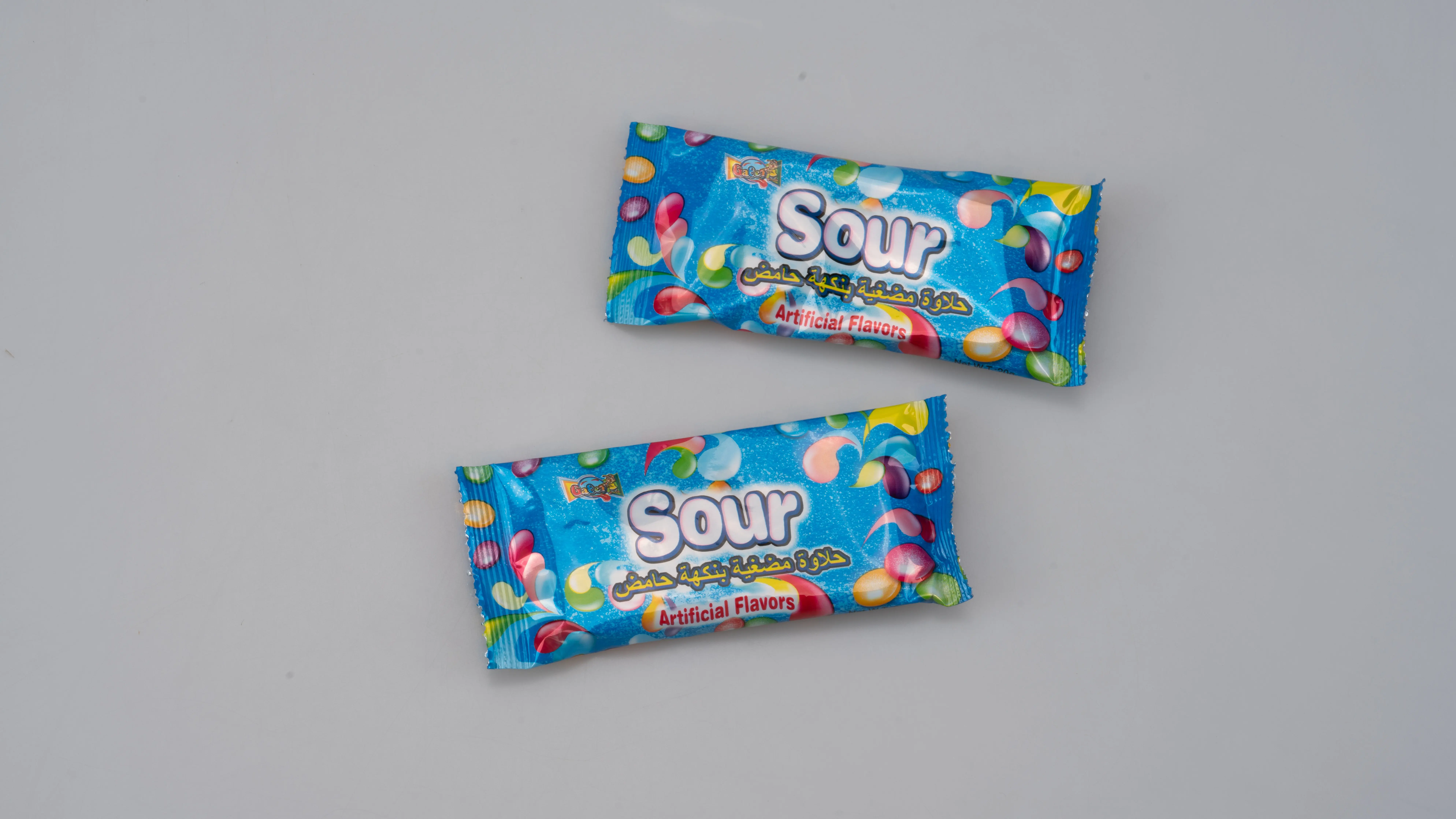 Factory Ginger Candy Manufacturers Sweet Ginger sugar rainbow chewing candy China Bags Top OEM Malt sour candy