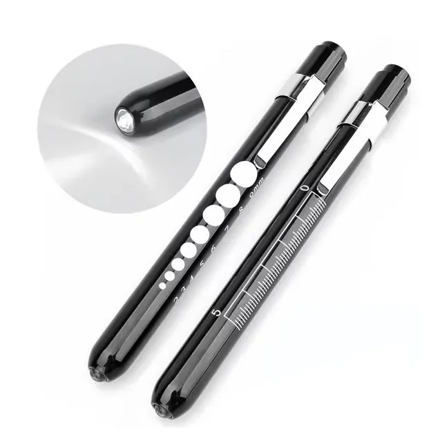High Quality Plastic Flash Light Torch Penlight New Colorful First Aid Diagnostic Tool EMT Paramedic Nurse Electric Power Source