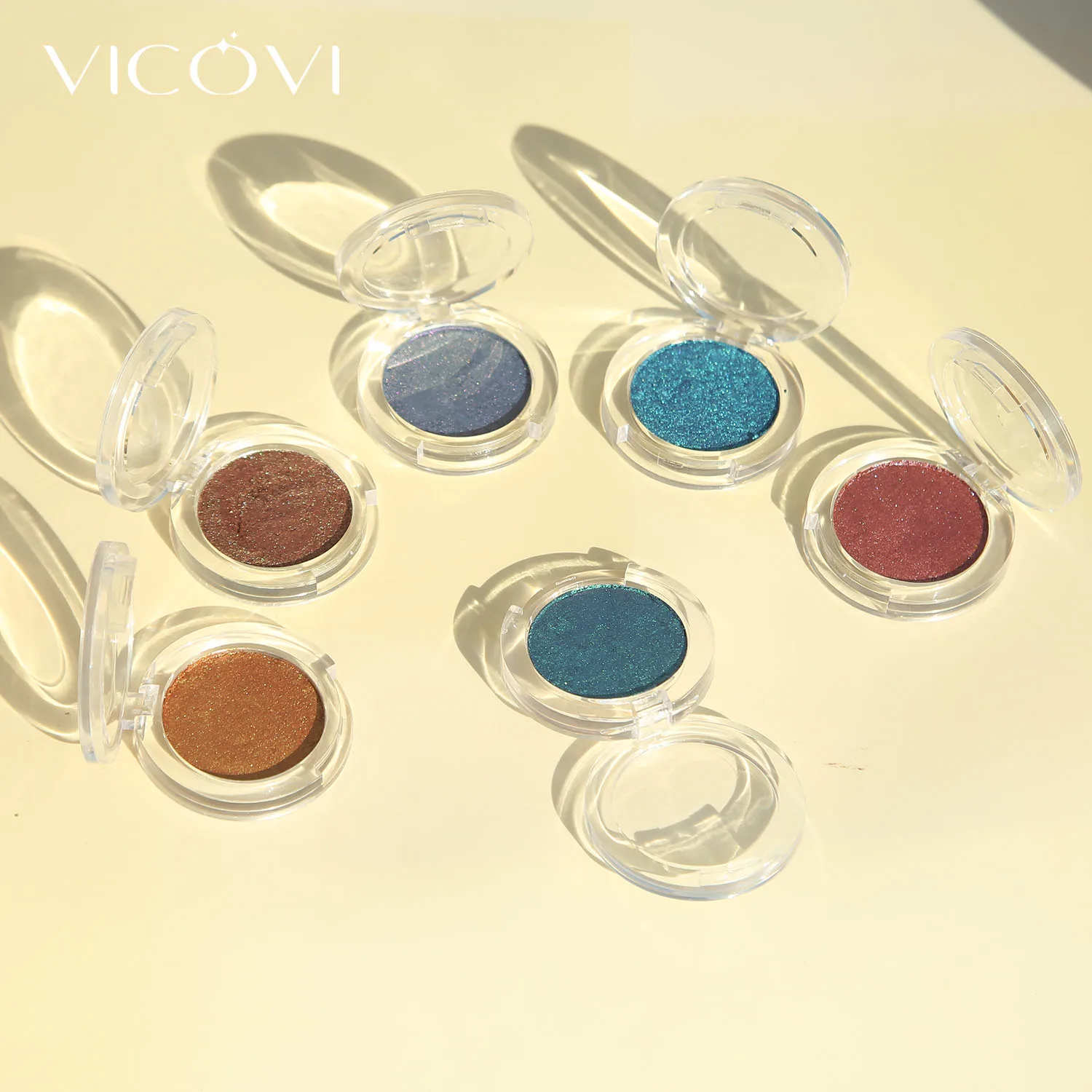 VICOVI Mashed Potato Brightens and Looks Pearly Delicate and Rare Beautiful Chameleon Eye Shadow