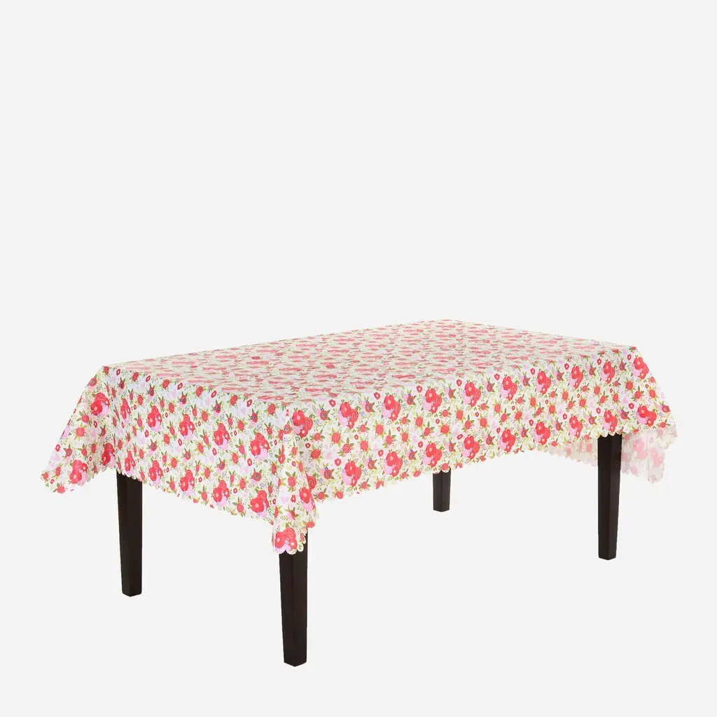 Beautiful Table Cloth Woven Cotton Linen Table Cloth for Banquet Solid colour