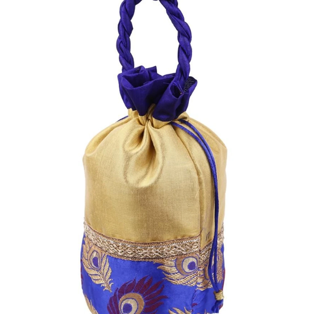 Custom Small Gift Silk Satin Drawstring Jewelry Pouch Bags Packaging With Logo high-end