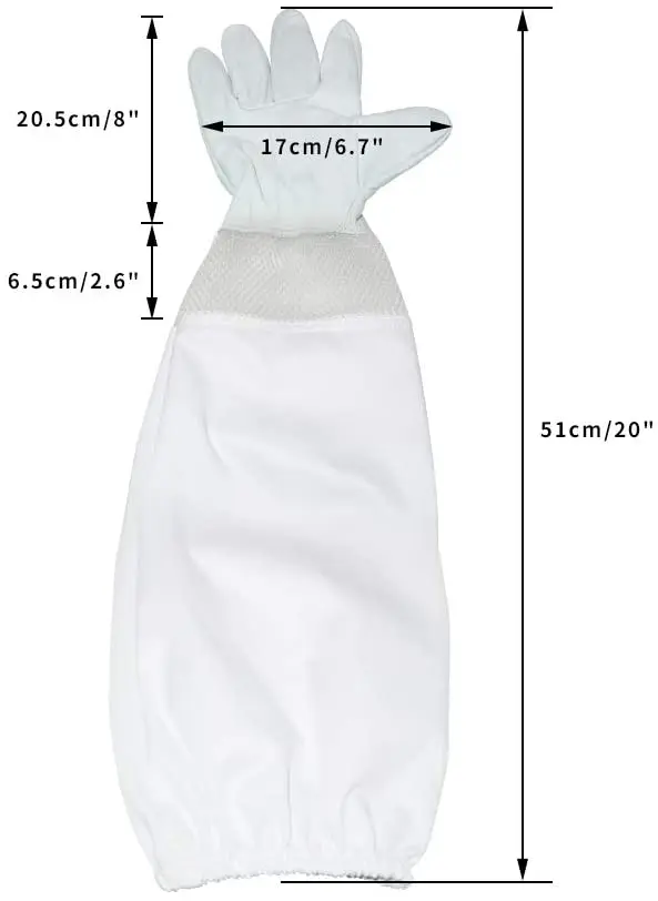 Best Supplier Custom Protective Beekeeping Gloves Best Quality Protective Beekeeping Gloves