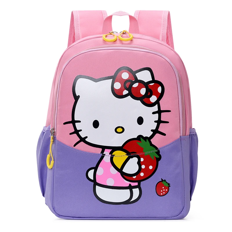 Wholesale Cute Kitten Fashion School Backpack for Girls Kawaii Outdoor Daypack for Elementary School Bookbag for Kids