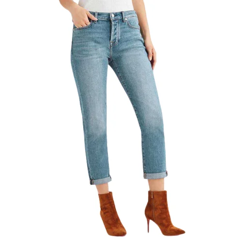 Factory Cheap price Manufacturer Breathable slim Fit high waist wide leg Snow wash jeans men Street Style Best Quality own logo