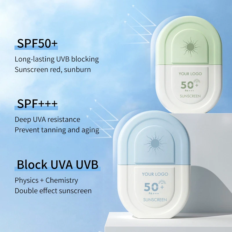 OEM Vendor Travel-size Matte Finish Titanium Dioxide Vitamin C Salisytic Acid Sunscreen Cream Body Lotion Private Label