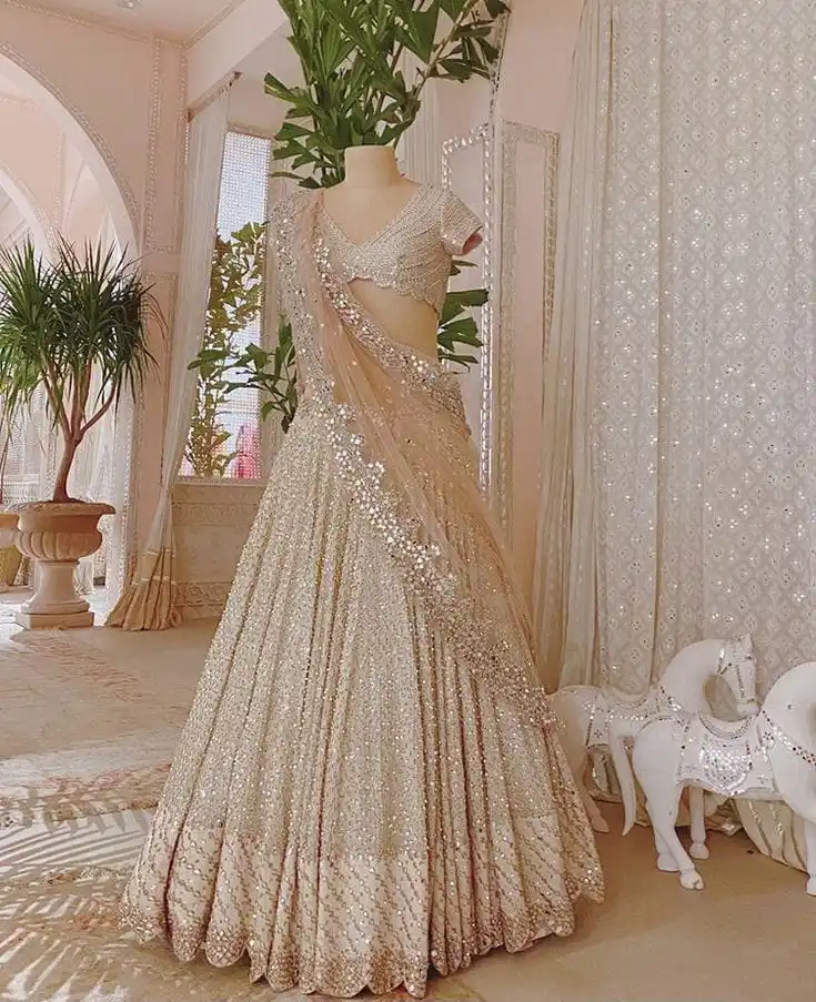 Лучшее качество, ручная вышивка, модные Lehenga для индийских и пакистанских поклонников одежды