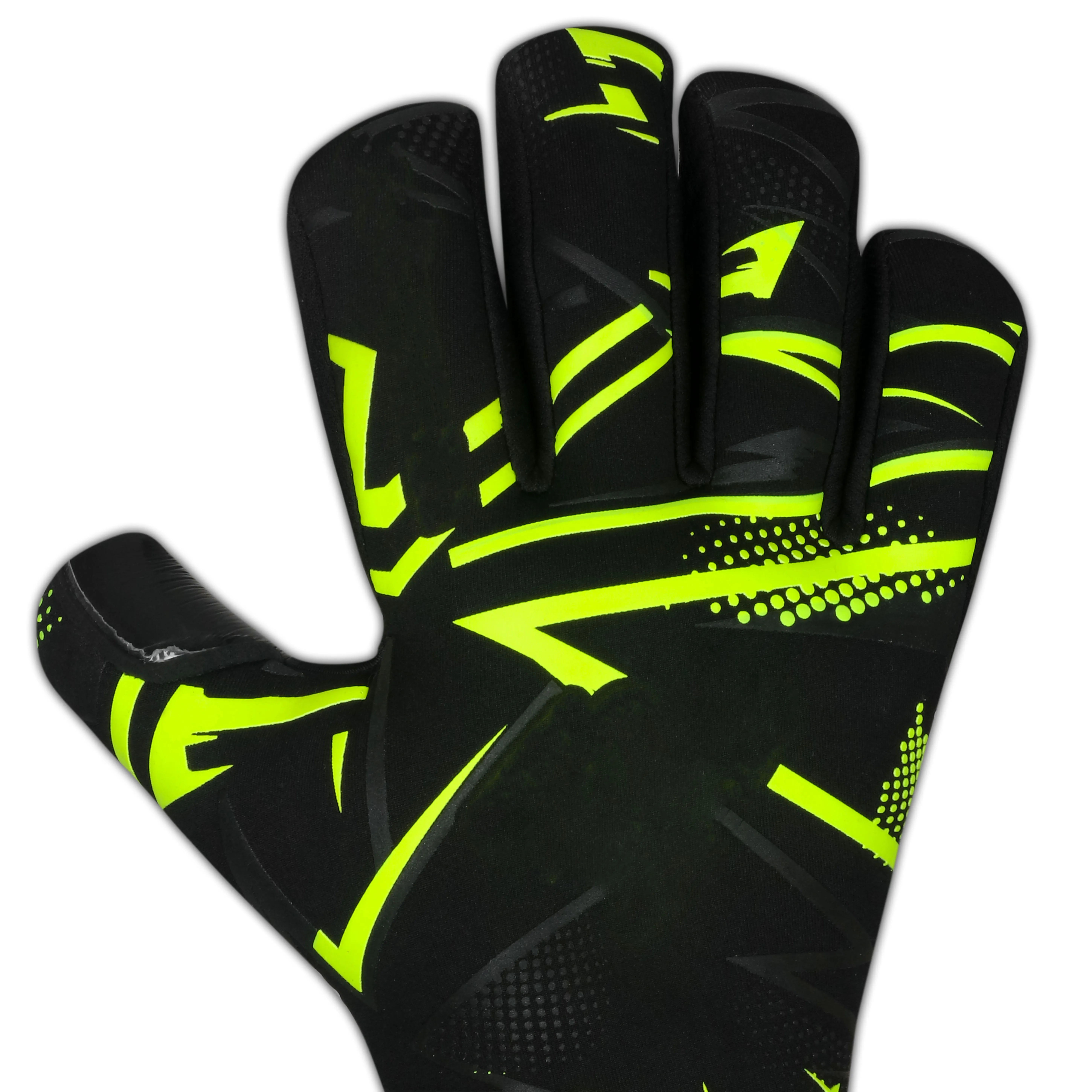 High Quality German Latex Goalkeeper Gloves with Custom Logo Design Customizable Sports Protection