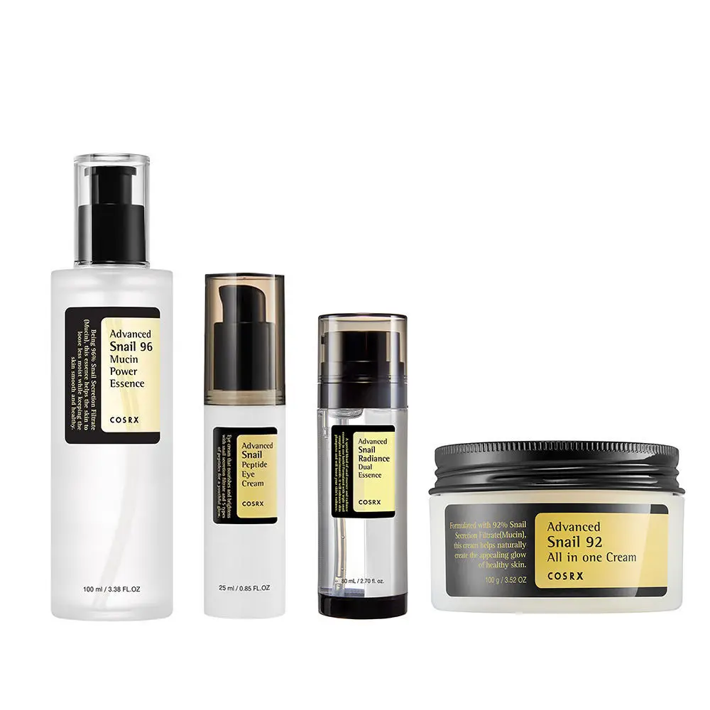 Dark Spots  Anti aging Face Serum Hydrating Brightening Repairing COSRX Advanced Snail Radiance Dual Essence 80ml