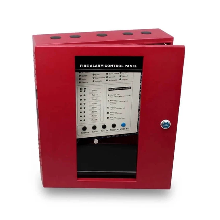 High quality Wired Alarm fire alarm system 110VAC/240VAC fire alarm system panel