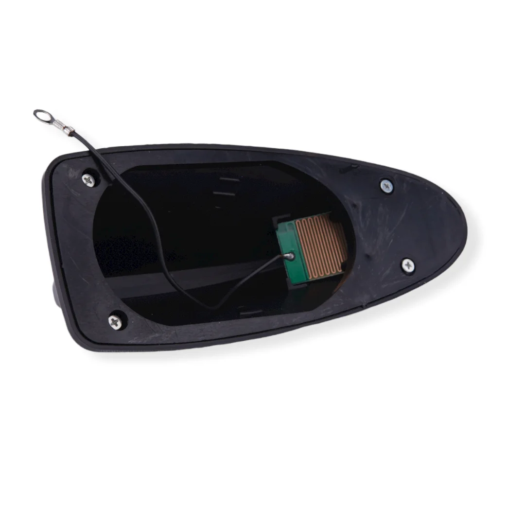 Водонепроницаемая автомобильная антенна FM/AM/DAB «Акулий плавник» черная на крышу автомобиля с силиконовой декоративной антенной для